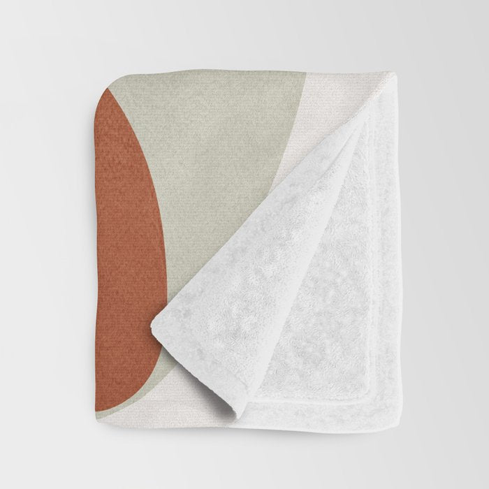 Soft Shapes II Throw Blanket Gallery Image 3