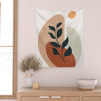Soft Shapes II Wall Tapestry Gallery Image 2