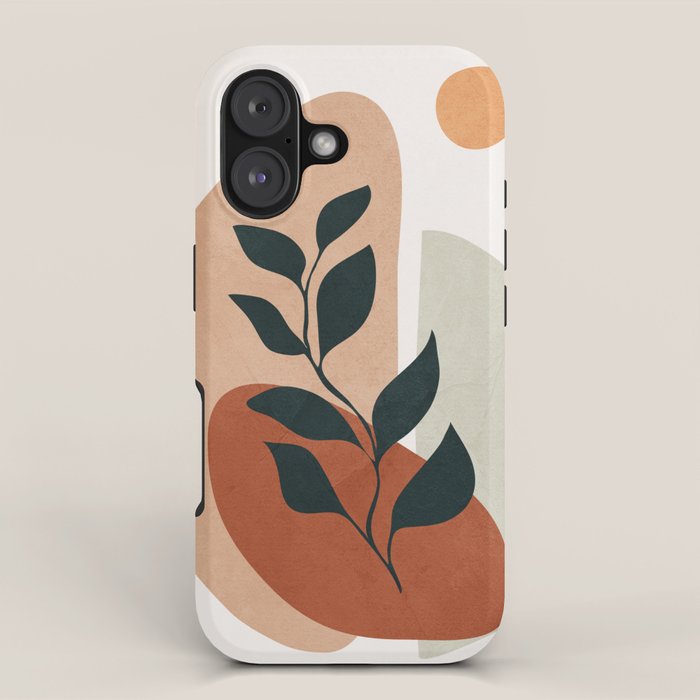 Soft Shapes II iPhone Case Gallery Image 1