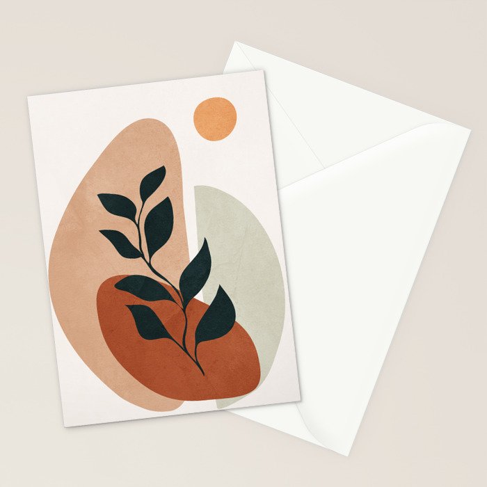 Soft Shapes II Stationery Card Gallery Image 2
