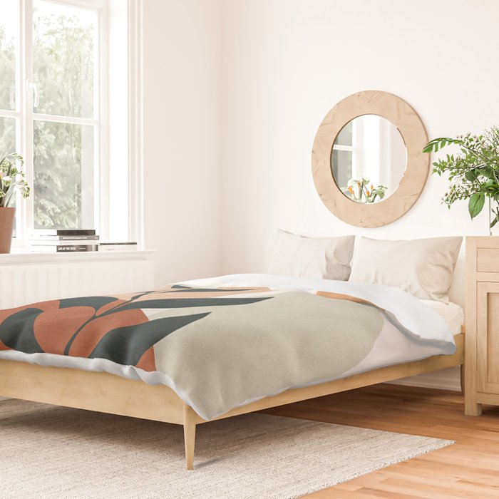 Soft Shapes II Duvet Cover Gallery Image 2