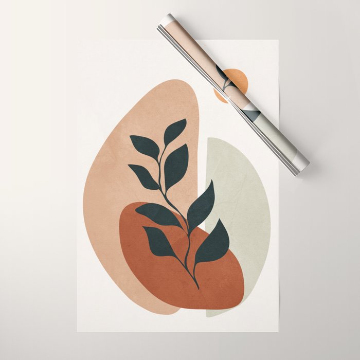 Soft Shapes II Wrapping Paper Gallery Image 1