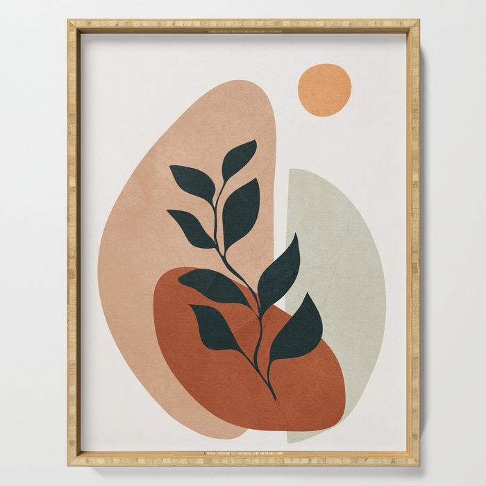 Soft Shapes II Serving Tray Gallery Image 1