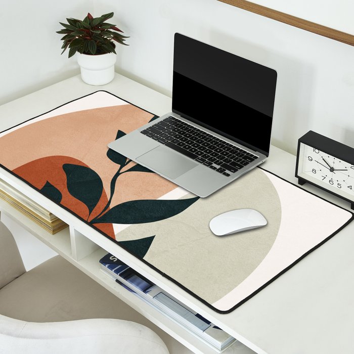 Soft Shapes II Desk Mat Gallery Image 2