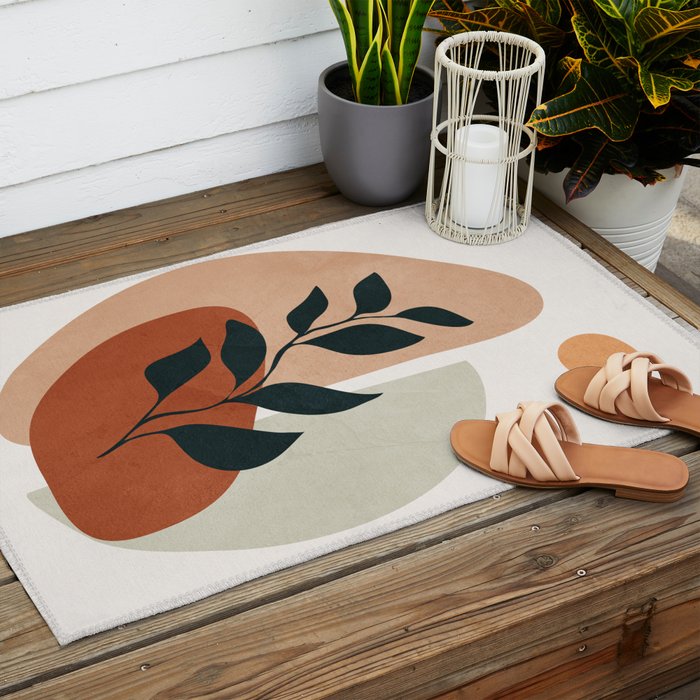 Soft Shapes II Outdoor Rug Gallery Image 2