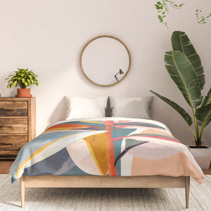 Colorful Branching Out 01 Comforter Gallery Image 3