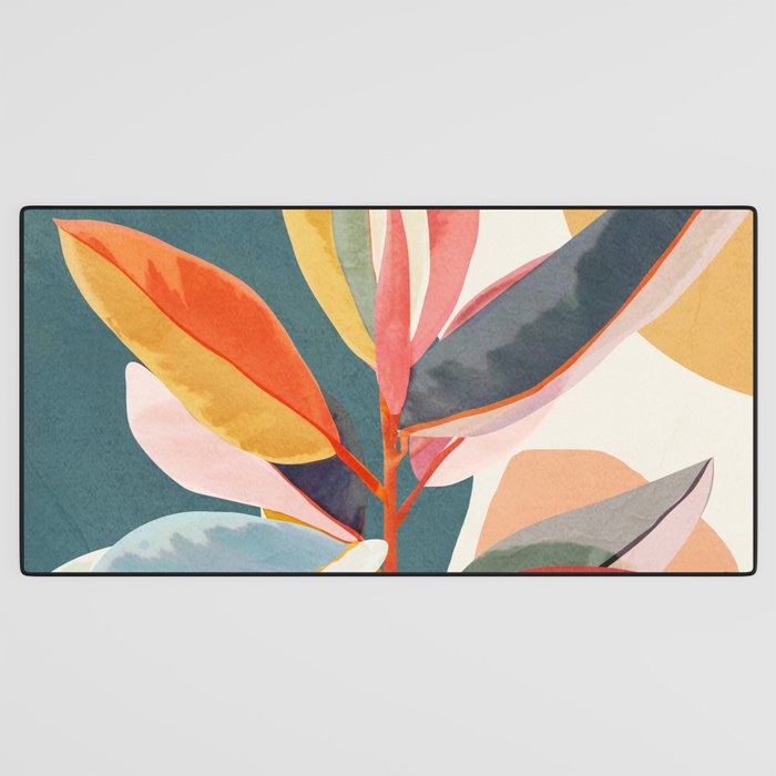 Colorful Branching Out 01 Desk Mat Gallery Image 3