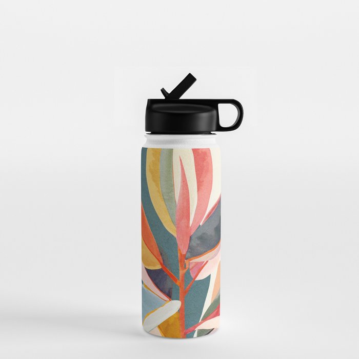 Colorful Branching Out 01 Water Bottle Gallery Image 1