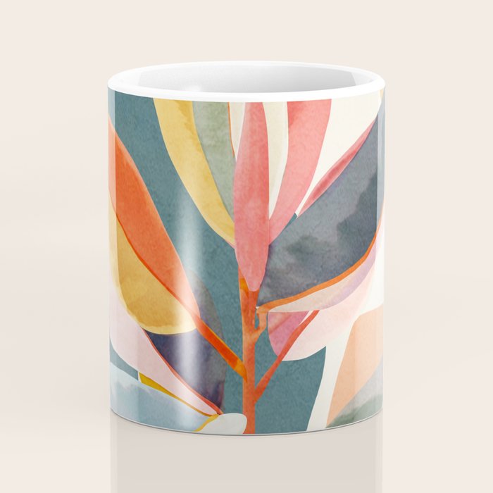 Colorful Branching Out 01 Coffee Mug Gallery Image 4