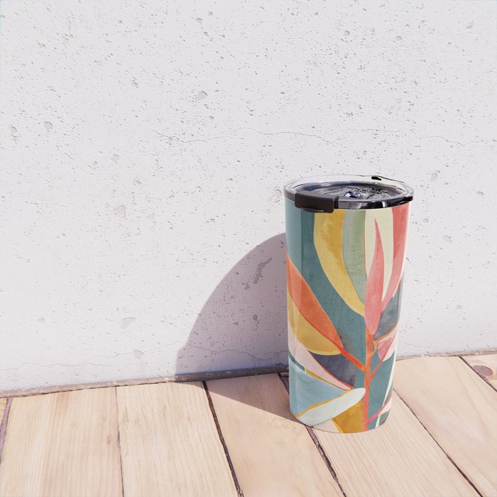 Colorful Branching Out 01 Travel Mug Gallery Image 4
