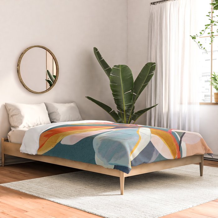 Colorful Branching Out 01 Comforter Gallery Image 2