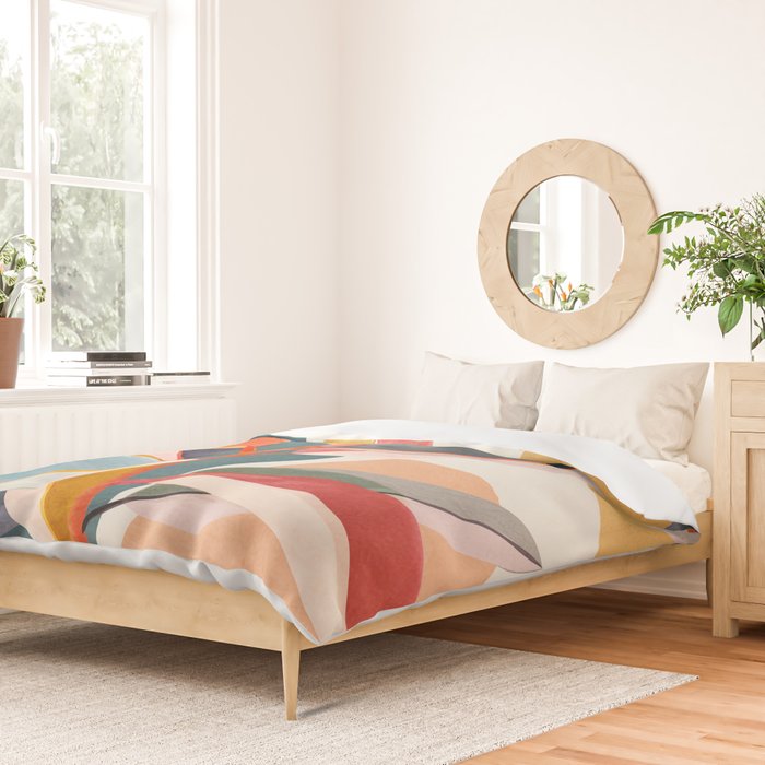 Colorful Branching Out 01 Duvet Cover Gallery Image 2