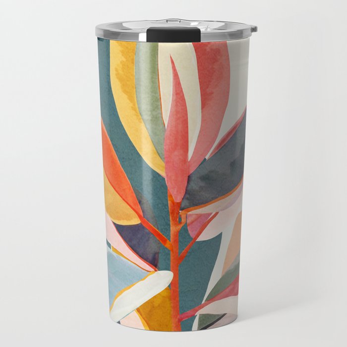 Colorful Branching Out 01 Travel Mug Gallery Image 1