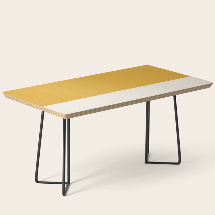 Dual (Yellow Cream) Coffee Table Gallery Image 1