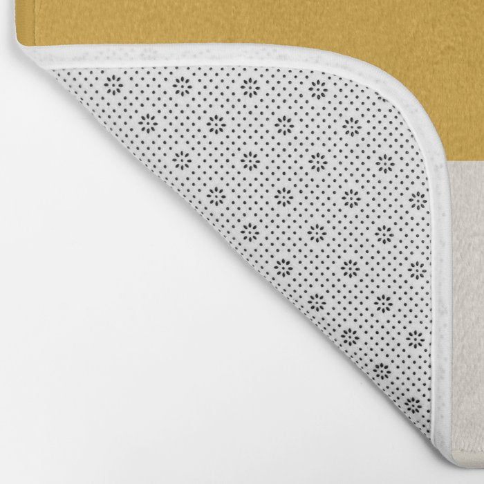 Dual (Yellow Cream) Bath Mat Gallery Image 2
