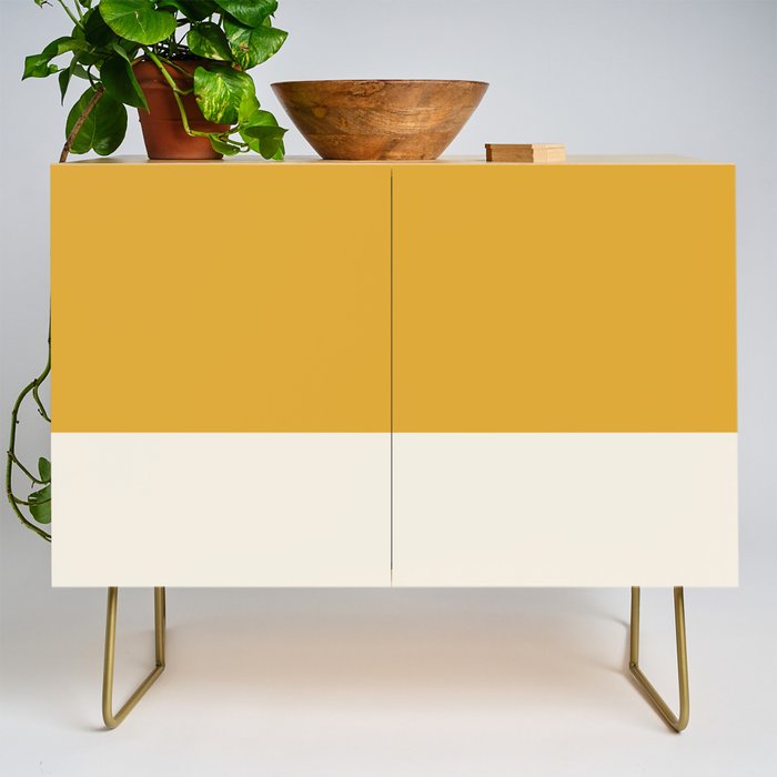 Dual (Yellow Cream) Credenza Gallery Image 1