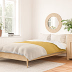 Dual (Yellow Cream) Duvet Cover Gallery Image 2