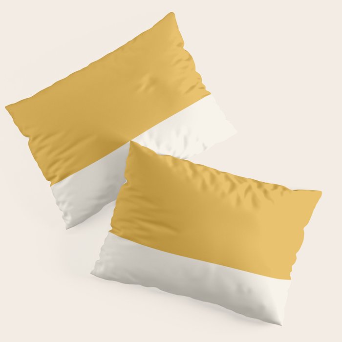 Dual (Yellow Cream) Pillow Sham Gallery Image 3