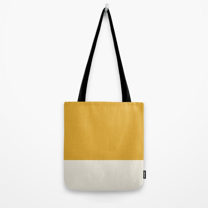 Dual (Yellow Cream) Tote Bag Gallery Image 2