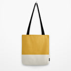 Dual (Yellow Cream) Tote Bag Gallery Image 2