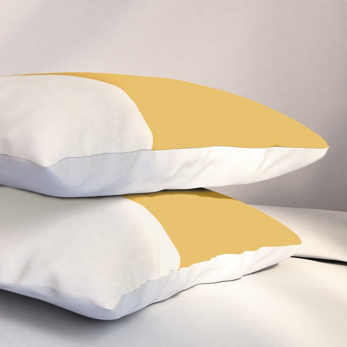 Dual (Yellow Cream) Pillow Sham Gallery Image 3