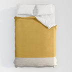 Dual (Yellow Cream) Duvet Cover Gallery Image 6