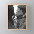 ANTELOPE CANYON XXI / Arizona Desert Mini Art Print Gallery Image 1