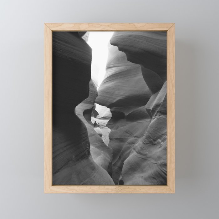 ANTELOPE CANYON XXI / Arizona Desert Mini Art Print Gallery Image 1