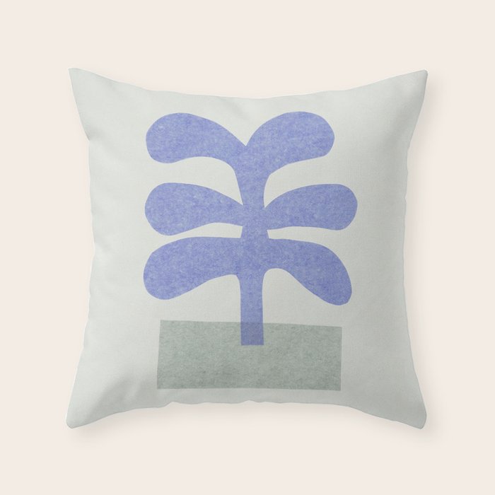 My Weird Plant #4 Throw Pillow Gallery Image 6