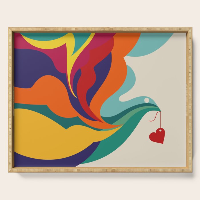 Love Message Serving Tray Gallery Image 1