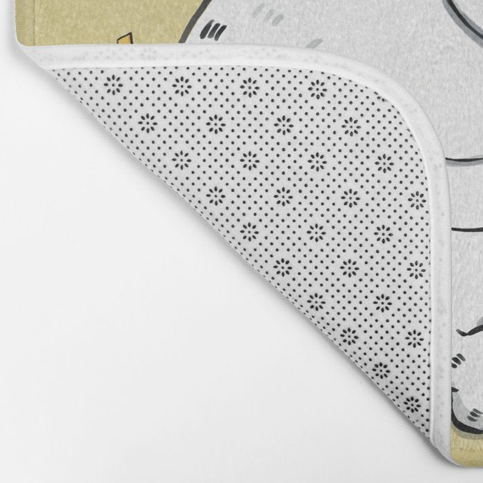 Fast Food Cat Bath Mat Gallery Image 2