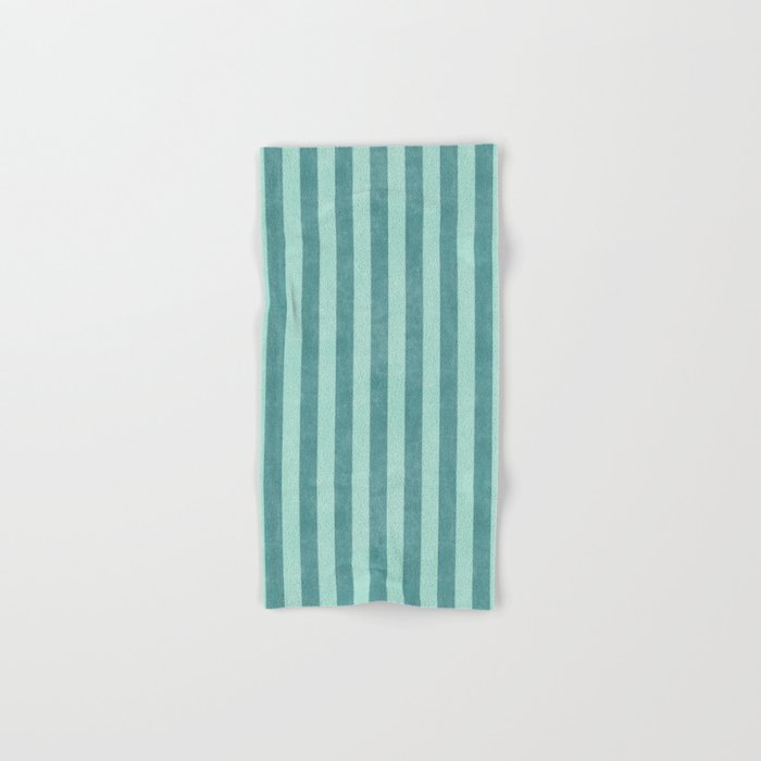 STRIPES - 004 - teal Bath Towel Gallery Image 1