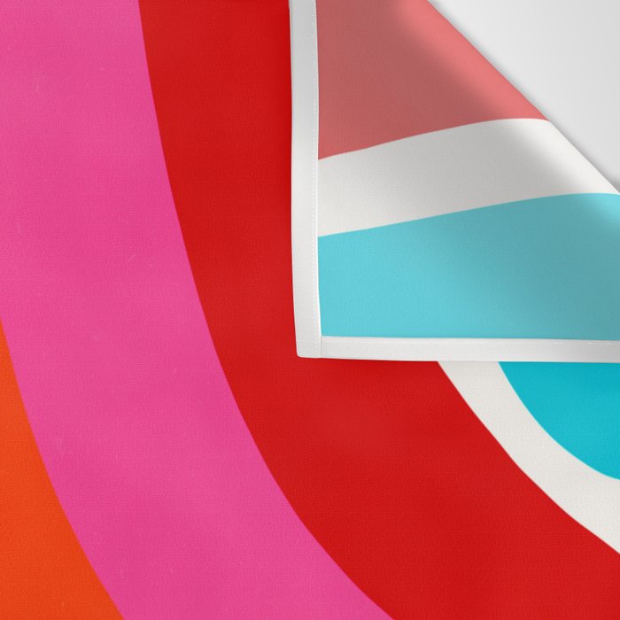 Colorful Mid Century Abstract 2 Wall Tapestry Gallery Image 3