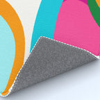 Colorful Mid Century Abstract 2 Rug Gallery Image 4