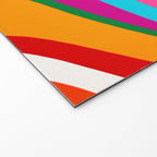 Colorful Mid Century Abstract 2 Welcome Mat Gallery Image 2