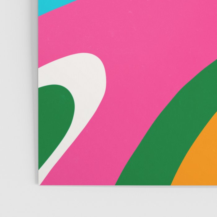 Colorful Mid Century Abstract 2 Poster Gallery Image 3