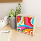Colorful Mid Century Abstract 2 Mini Art Print Gallery Image 2