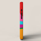 Colorful Mid Century Abstract 2 iPhone Case Gallery Image 2