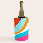 Colorful Mid Century Abstract 2 Wine Chiller Gallery Image 2