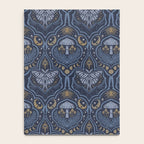 Celestial Forest Damask - celestial blue Notebook Gallery Image 4