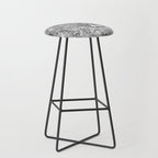 Las Vegas White Map Stool Gallery Image 1