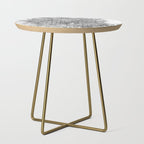 Las Vegas White Map Side Table Gallery Image 1