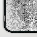 Las Vegas White Map Laptop Sleeve Gallery Image 3