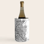 Las Vegas White Map Wine Chiller Gallery Image 3