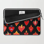 Mexican flaming heart Laptop Sleeve Gallery Image 2