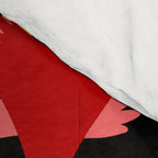 Mexican flaming heart Comforter Gallery Image 4
