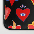 Mexican flaming heart Laptop Sleeve Gallery Image 3