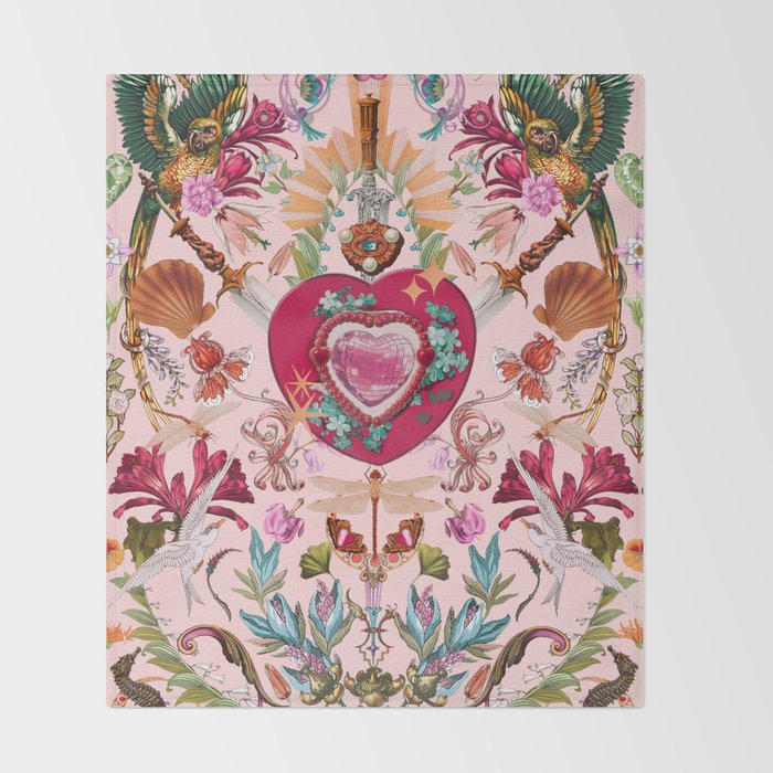 LOVE Throw Blanket Gallery Image 2