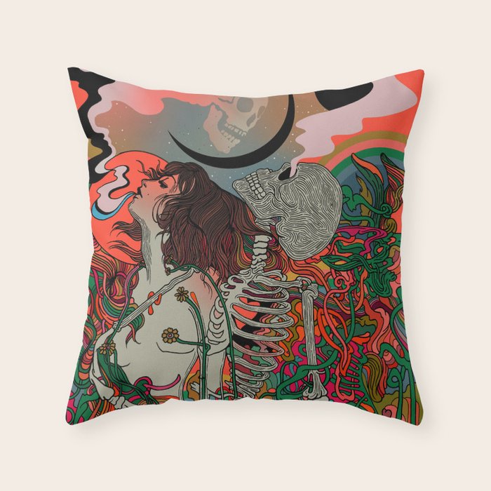 Love is Blind Throw Pillow Gallery Image 1