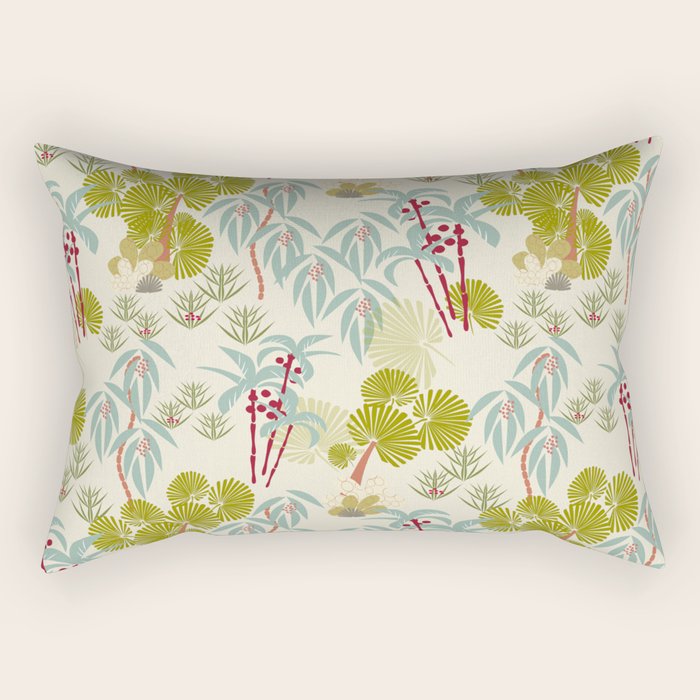 Tropical Spring Rectangular Pillow Gallery Image 1